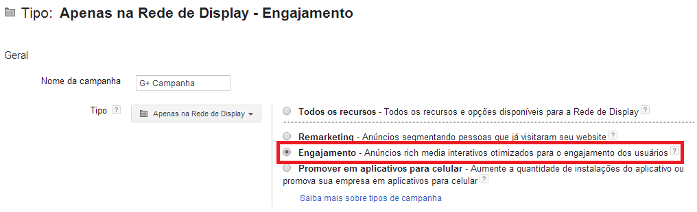 Como fazer anúncios no Google Mais